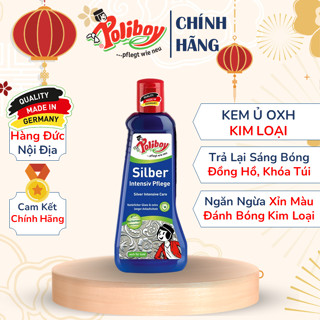 Kem Lau Oxy Hóa Trên Khóa Túi, Đồng Hồ POLIBOY Loại Bỏ Lớp Xỉn Màu Đồng Hồ, Khóa Túi Hàng Hiệu, Đánh Bóng Kim Loại 200ml