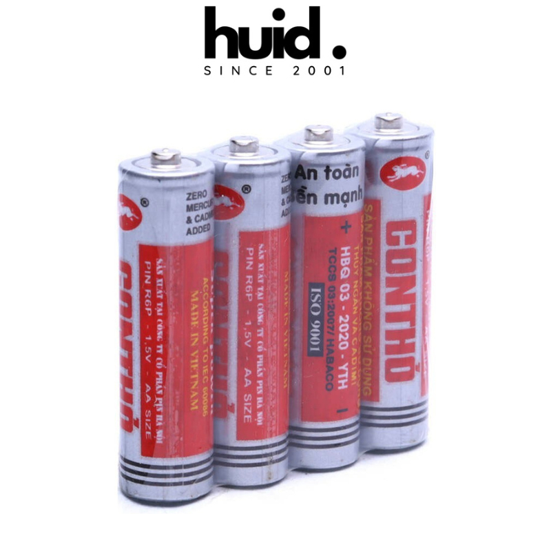 Vỉ 4 Viên Pin Con Thỏ AAA