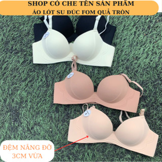 Áo lót nữ su đúc không gọng đệm bàn tay nâng đỡ 3cm , áo ngực fom dáng quả tròn mềm mại thoáng mát (688)