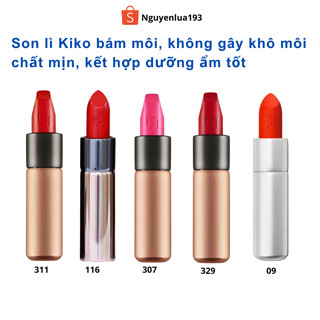 Son môi kiko màu đỏ cam, hồng, 09, 115, 116, 117, 310, 311, 307 hàng Đức