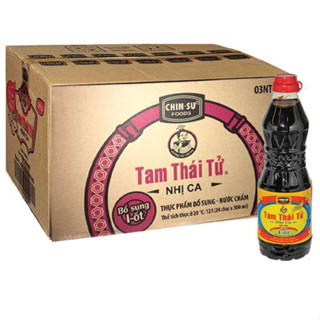 Thùng 25 chai Nước Tương Tam Thái Tử Nhị Ca 500ml