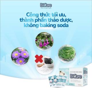Gạc Rơ Lưỡi Thuần Chay BiCare - Gói Tẩm Ẩm Vệ Sinh Răng Miệng Cho Bé Từ Sơ Sinh, Hộp 10 gói