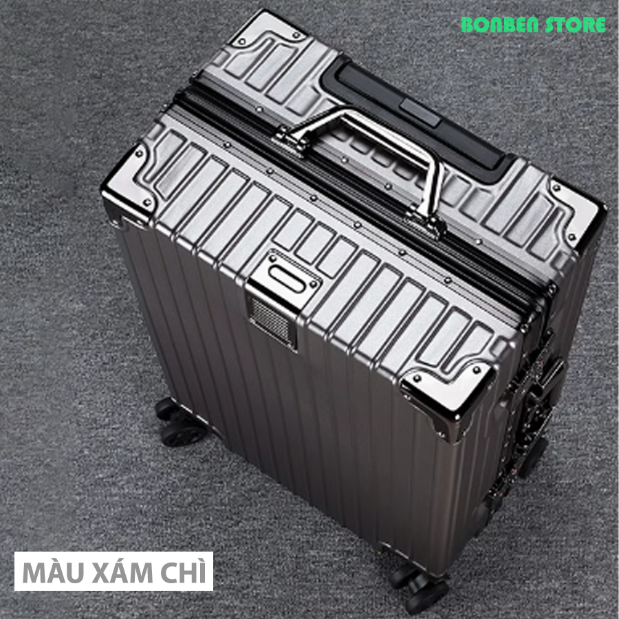 Vali KHUNG NHÔM khoá sập size 20/24/28 inch giá rẻ