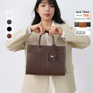 Túi xách công sở nữ size 25 đựng ipad mini nhỏ basic thời trang thanh lịch đi làm ELLY Limi Bags