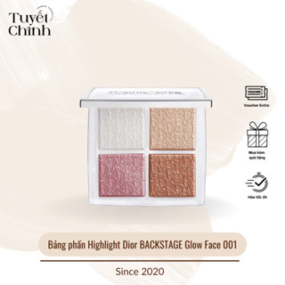 Bảng phấn bắt sáng 4 ô Highlight Dior BACKSTAGE Glow Face 001 BILL US