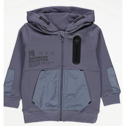 Áo kéo khóa bé trai George