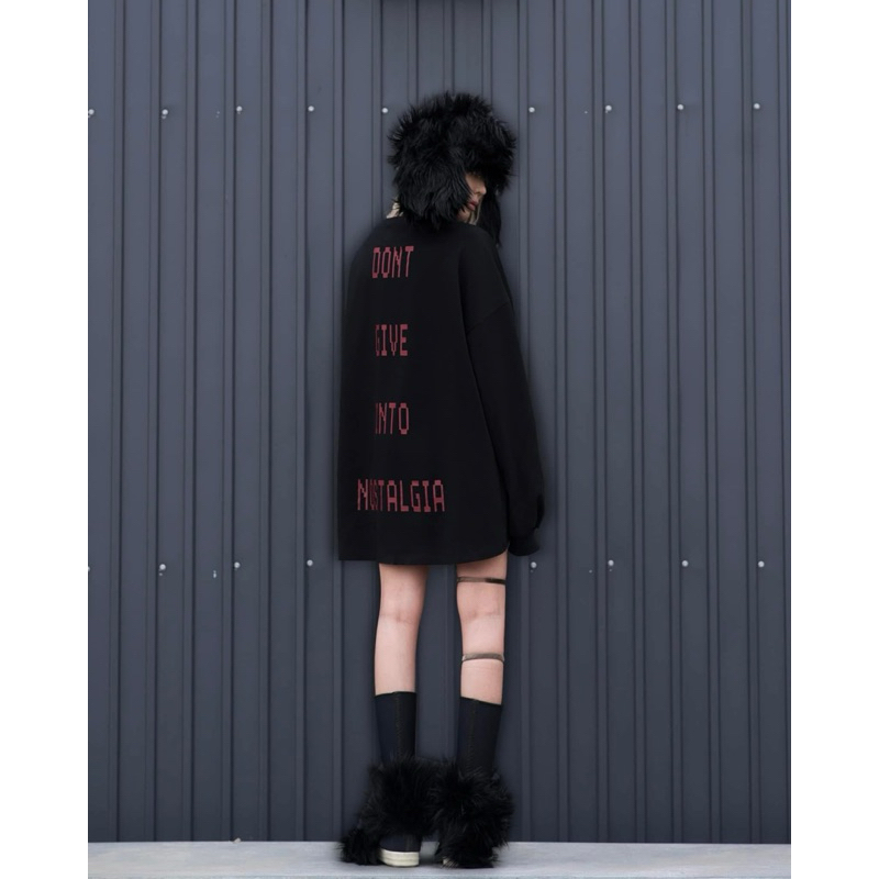 Áo thun dài tay Dont Longsleeve chất liệu cotton 2 chiều 290gsm, form oversize unisex nam nữ local b
