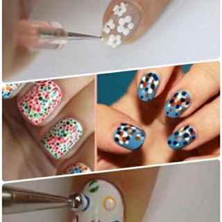 Bút Chấm Bi Nail vẽ móng ( Set 5 Chiếc ) - manh219