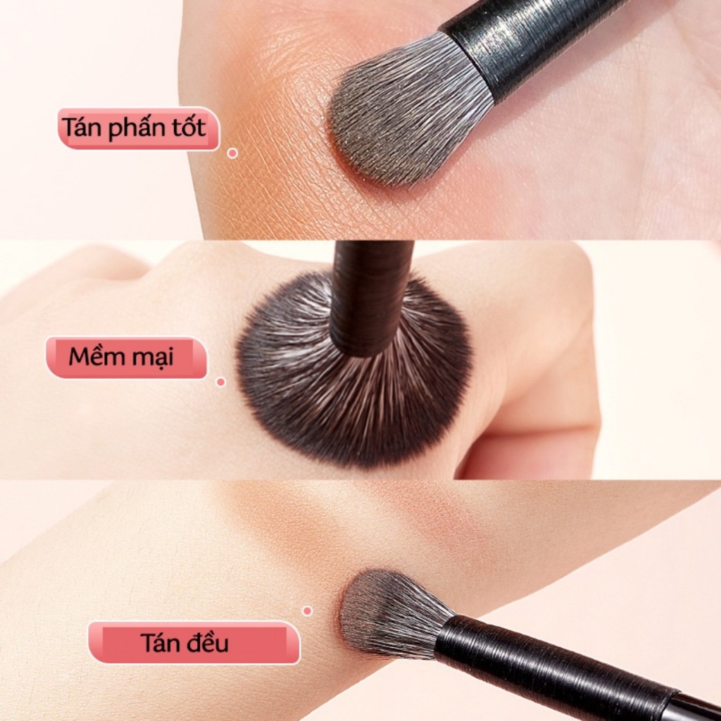 Bộ 5 Cọ Trang Điểm Mắt Chuyên Nghiệp, Cọ Đánh Phấn Mắt, cọ bắt sáng, cọ kẻ lông mày Nhỏ Gọn Tiện Lợi | BigBuy360 - bigbuy360.vn
