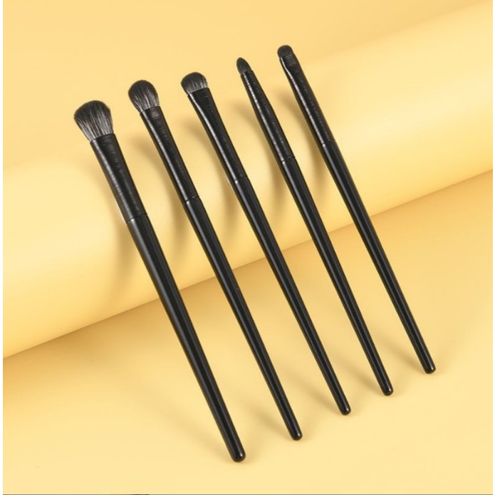 Bộ 5 Cọ Trang Điểm Mắt Chuyên Nghiệp, Cọ Đánh Phấn Mắt, cọ bắt sáng, cọ kẻ lông mày Nhỏ Gọn Tiện Lợi | BigBuy360 - bigbuy360.vn