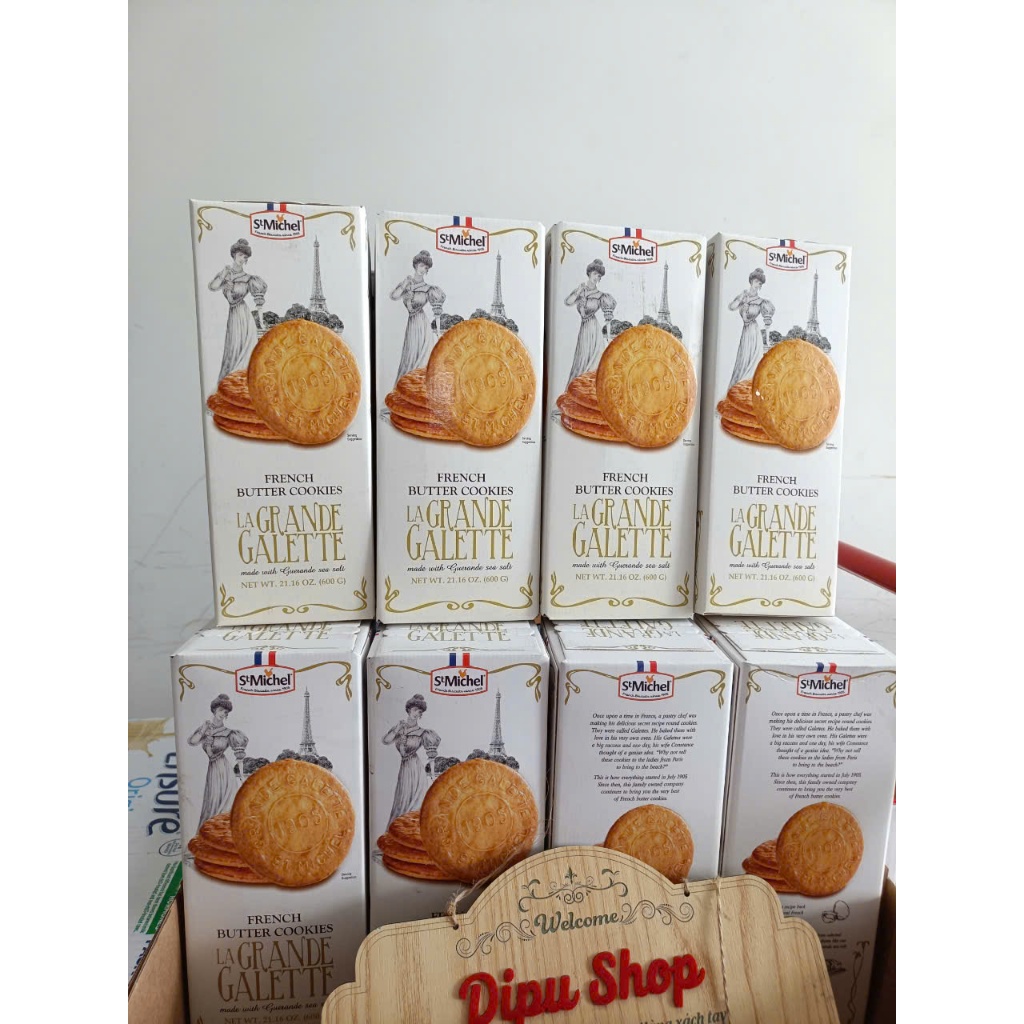 BÁNH QUY BƠ PHÁP BÀ ĐẦM LE CHEF PÂTISSIER LA GRANDE GALLETTE (SIÊU NGON QUÀ TẾT SANG)