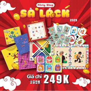  Boardgame Sờ Náck Chơi Tết 2025 Cùng Nhóm Bạn - Bài Con Rắn Combo 8 Trò Chơi Trọn Bộ Cho Gia Đình 