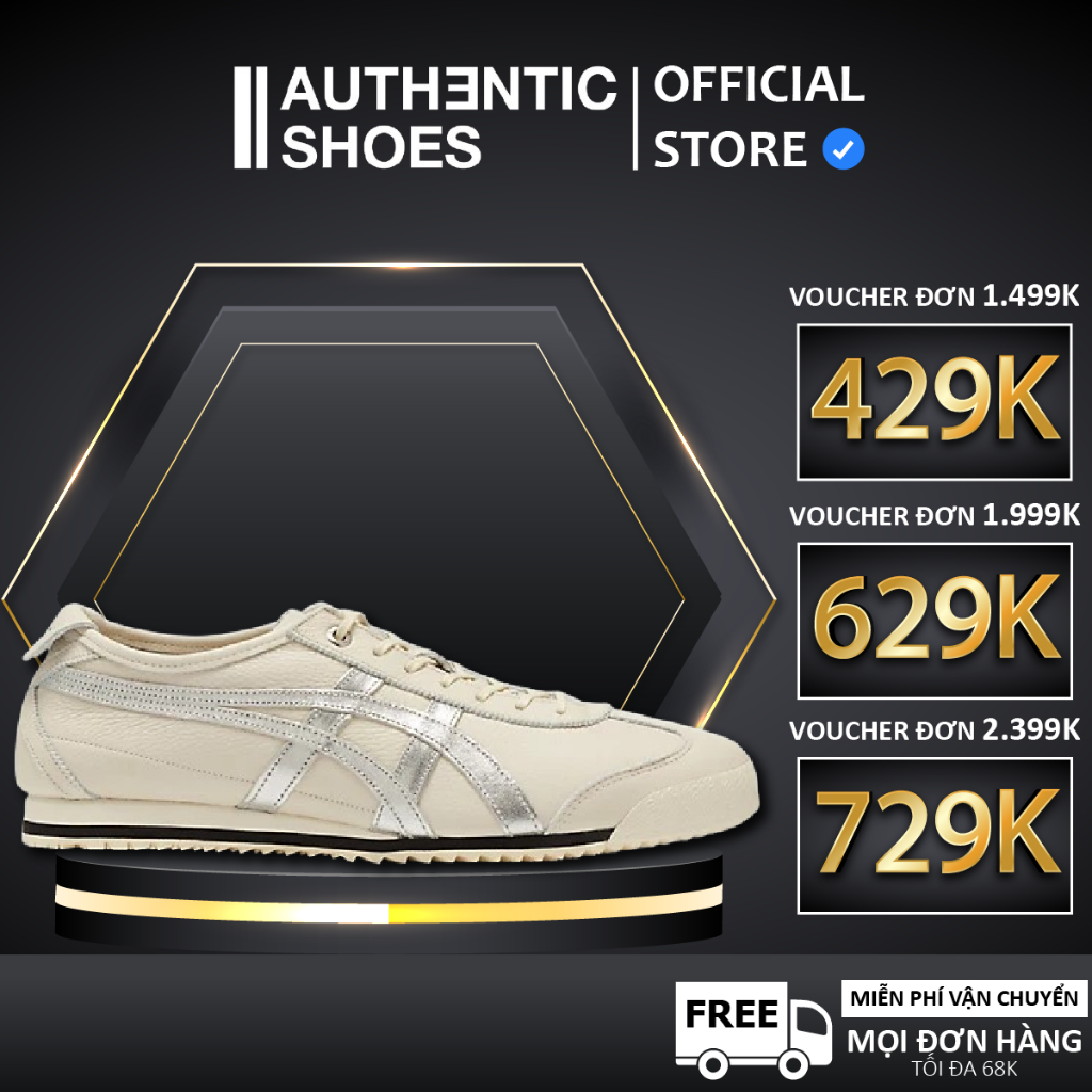 | CHÍNH HÃNG | Giày Onitsuka Tiger Mexico 66 SD ‘Silver’ 1183A592-200 ♡ Authentic Shoes