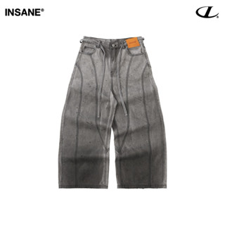 INSANE Quần Dài Jeans Unisex Chất Liệu Demin | MATURE BAGGY JEANS