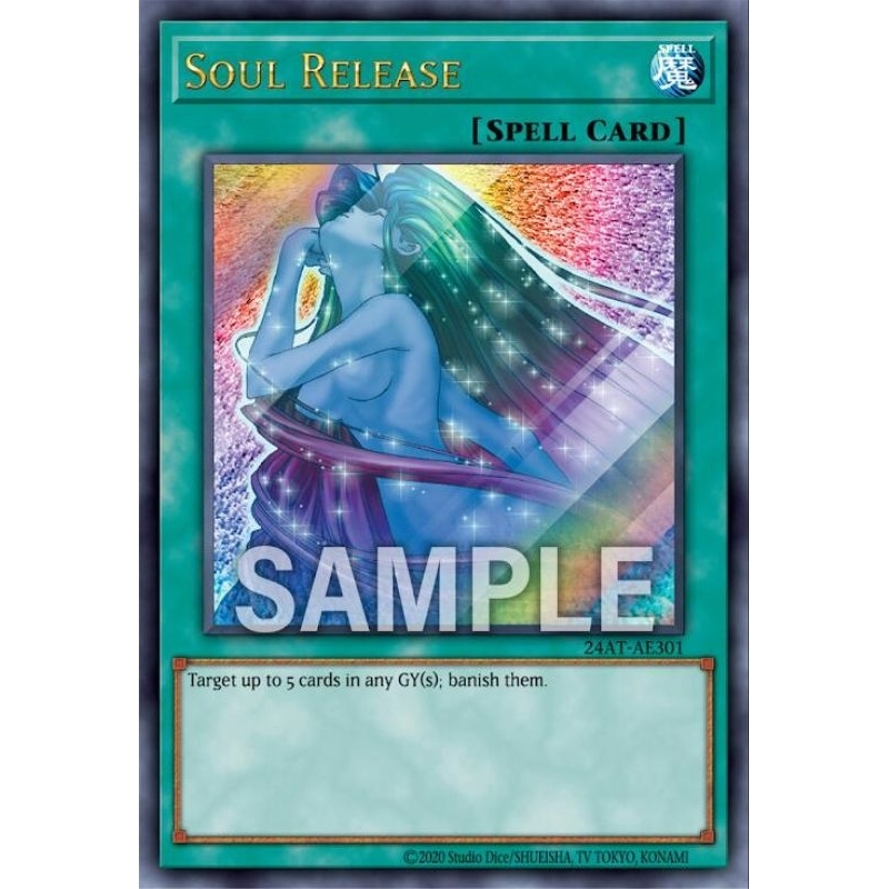 Thẻ bài Yugioh AE: 24AT-AE301 Soul Release Ultra Rare