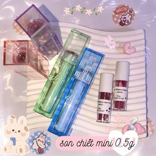   SON CHIẾT  Son Tint Bóng Merzy The Watery Dew Tint 4 ver 