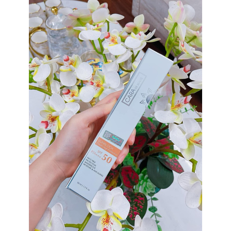 Kem Chống Nắng CaRa Nâng Tông mẫu mới 30ml (CHÍNH HÃNG)