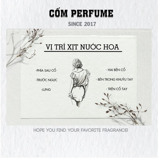 [Cốm Perfume] Nước hoa nữ  Nar Cristal EDP 10ml