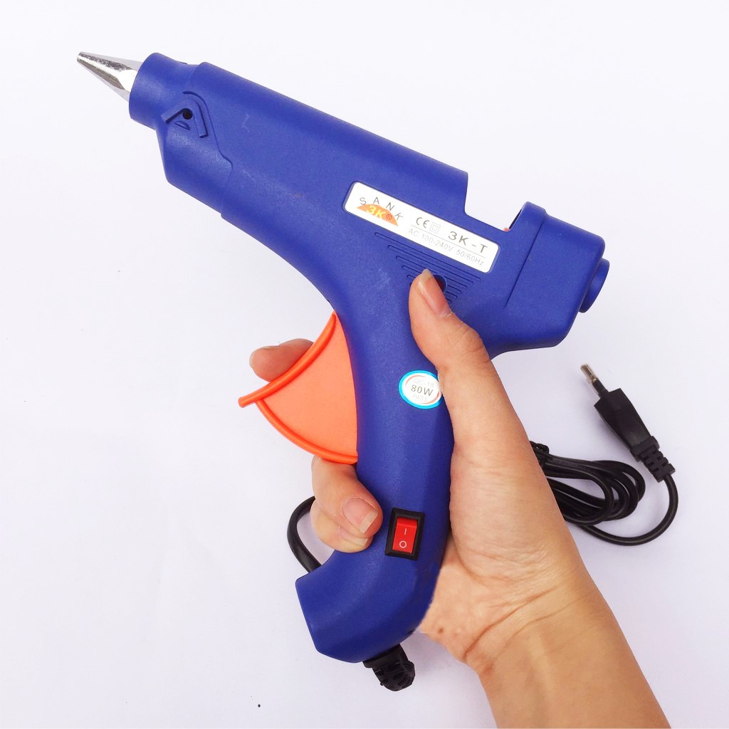 Súng Bắn Nến Keo Công Suất Lớn 60W ( Dùng Được Cả Keo Size To Và Nhỏ) Queen Pack