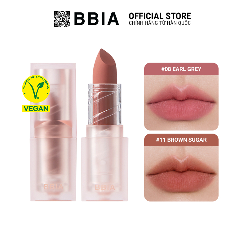 Son Thỏi Lì Bbia Last Powder Lipstick Version 2 3.5g