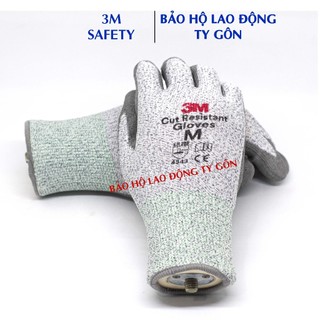 Găng tay chống cắt 3M phủ PU nhiều cấp độ