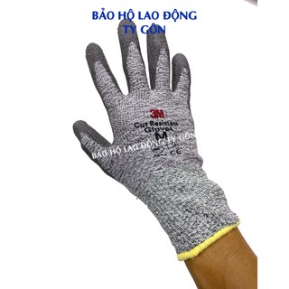 Găng tay chống cắt 3M phủ PU nhiều cấp độ