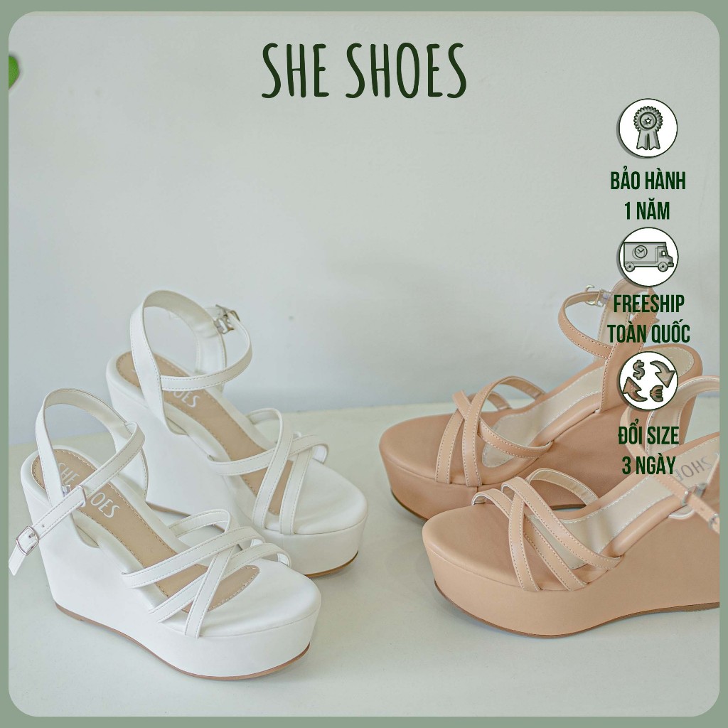 SANDAL ĐẾ XUỒNG 3 QUAI ĐAN CHÉO 11P~13P - NEW ARRIVAL - SDX13001