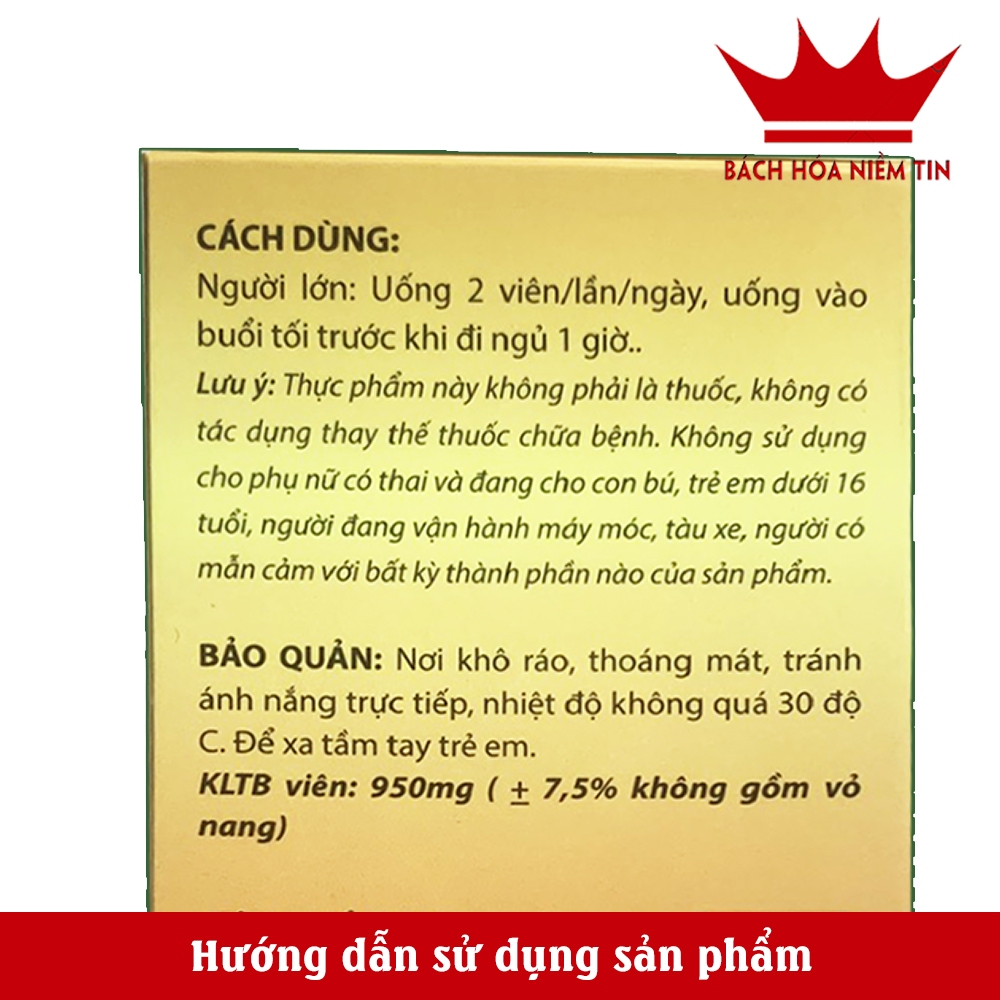 Viên uống  Ăn ngủ ngon LinhZi - tăng cường sức khỏe, bồi bổ cơ thể với thành phần nhung hươu, linh chi - Hộp 60v