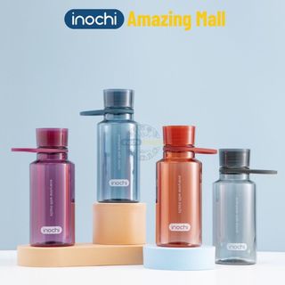  Bình nước thể thao nhựa Tritan Inochi Kita Slim nắp vặn kín nước quai xách tiện lợi Inochi Amazing Mall 