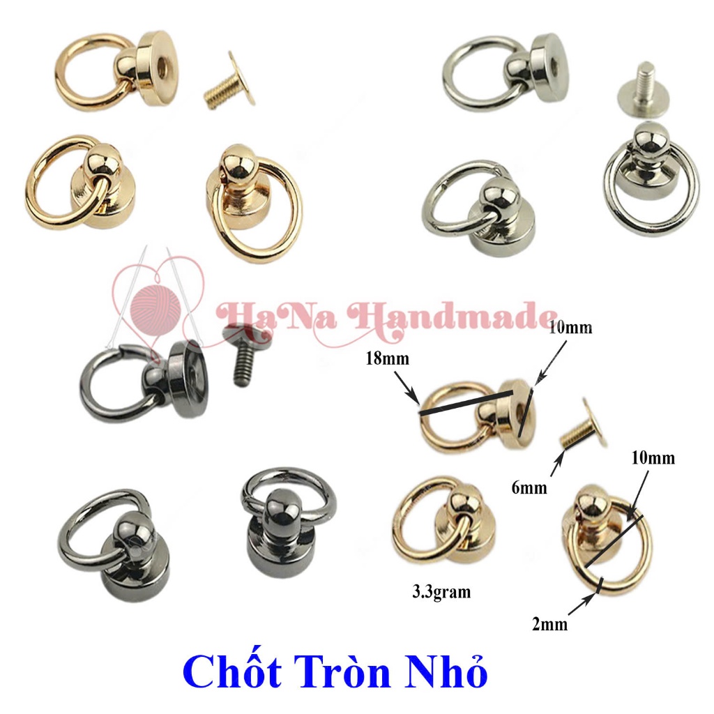 Chốt tròn nhỏ 30k/ cặp