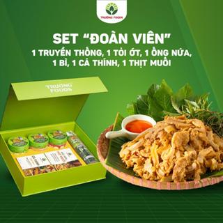 Set Quà Đoàn Viên Trường Foods (1 Thịt Chua Truyền Thống, 1 Tỏi Ớt, 1 Ống Nứa, 1 Bì Sần Sật, 1 Cá Thính, 1 Thịt Muối)
