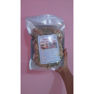 1kg Trà sơn mật hồng sâm(loại đặc biệt nhiều hoa nhài, cỏ ngọt...)