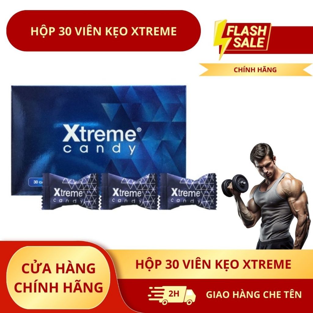 Kẹo Sâm Xtreme Xanh (hàng chính hãng)