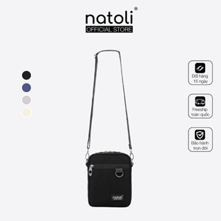 Túi đeo chéo nữ thương hiệu Natoli  mini cute, đựng điện thoại, nhiều ngăn, cao cấp BST Mini Daily Crossbag T3