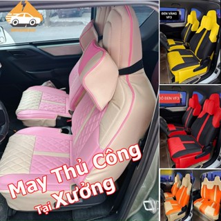 Bộ Lót Áo ghế VF3 hàng 9D may theo xe cao cấp , kín full 360 độ cả 2 hàng ghế Sản Xuất Tại Xưởng Hàng Đầu Việt Nam