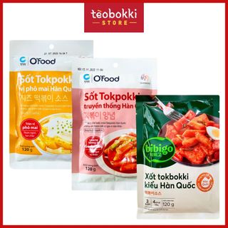 Sốt nấu bánh gạo cay tokpokki Hàn Quốc