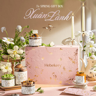 [SET QUÀ TẾT 2025] Hộp Quà Tết "XUÂN AN LÀNH" HEBEKERY x MIELE - Quà Tết Cao Cấp Tặng Xuân Ất Tỵ