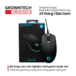 Chuột game Logitech G102 Độ Nhạy Cao Thiết Kế Gaming Giảm Tiếng Ồn Click Chuột