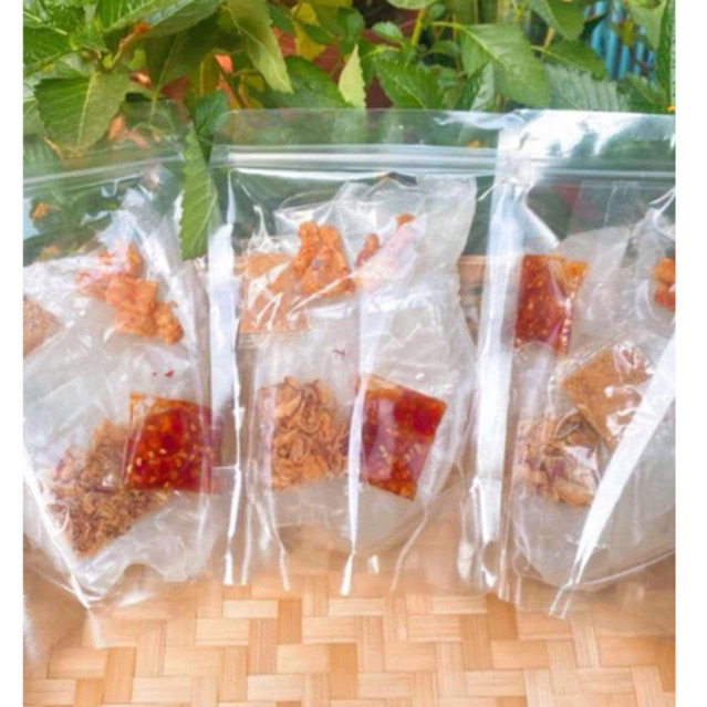 Báng tráng trộn top mỡ ớt 🌶️ rim cay