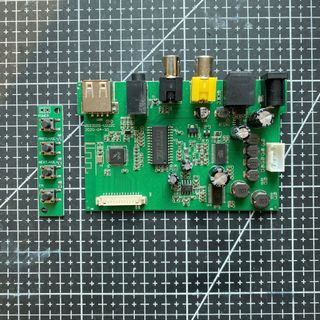  Mạch loa bluetooth 2.1 mini có công suất 20W x 15W + 15W 