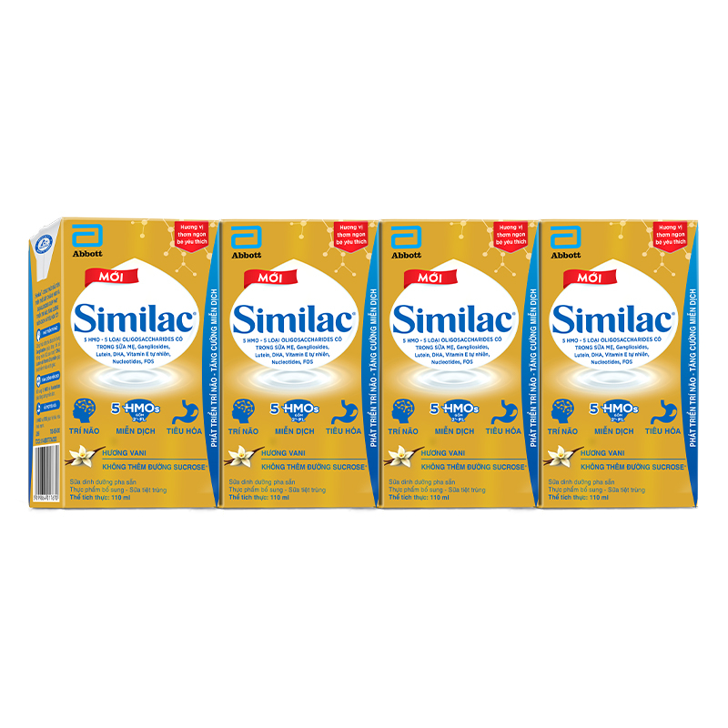 [Combo 6 lốc] Sữa pha sẵn Similac Abbott 110ml