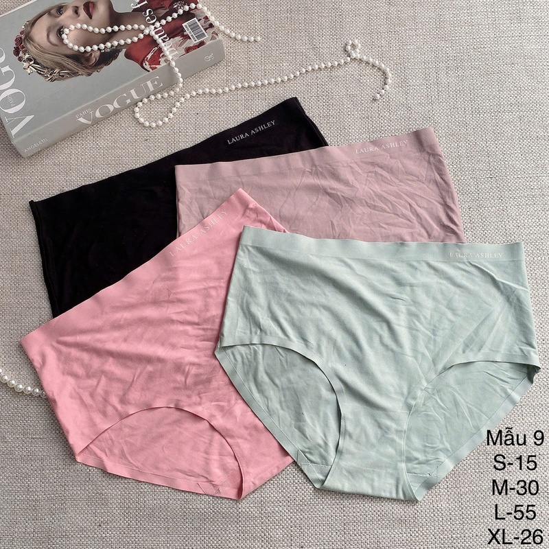 Quần lót thun cotton nhung chất mềm mại hãng Laura Ashley (H41) (H27)