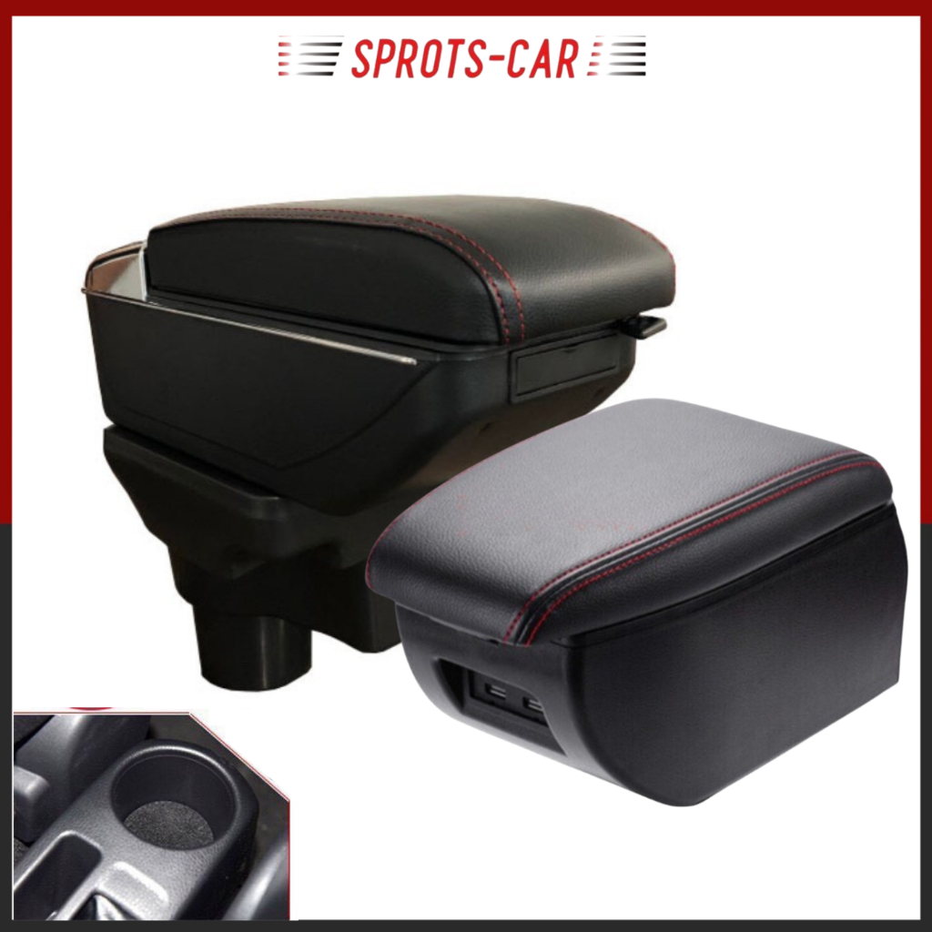 Tỳ tay VIOS cao cấp đời 2020 - 2022 (mẫu 2 chân cốc) - Bảo hành 12 tháng