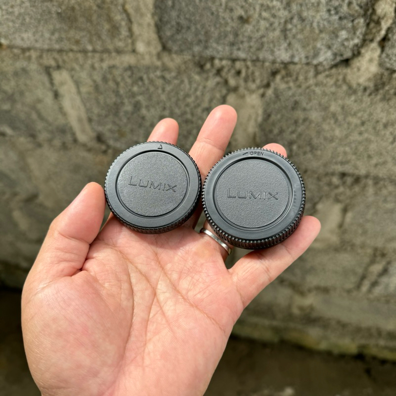 Bộ Cap (nắp) Body + Cap Đuôi Lens Olympus - Lumix - M4/3
