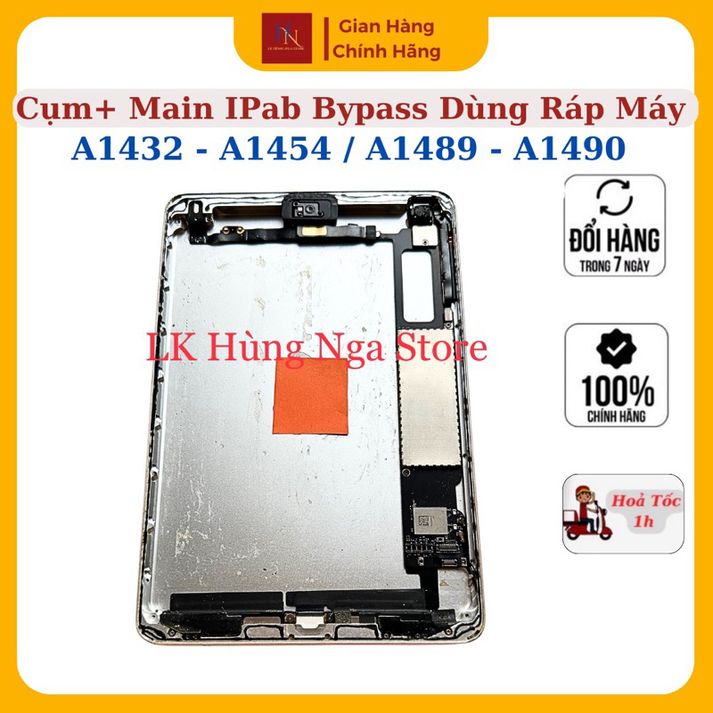 Cụm Kèm Main MTB Mini 1 A1432-A1454, Mini 2 A1489- A1490 Đã Bypass Sẵn Ko Có Mật Khẩu,Full Chức Năng