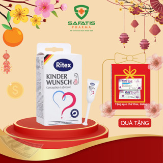 Gel bôi trơn hỗ trợ mang thai tự nhiên, gel tạo môi trường Ritex Kinderwunsch tăng khả năng thụ thai