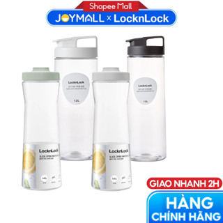 Bình nước nhựa LocknLock Easy Grip HAP813, HAP814, HAP823, Hàng chính hãng, nắp mở tiện lợi -JoyMall