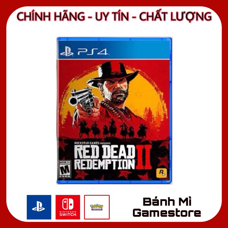 Đĩa game PS4 Red Dead Redemption 2