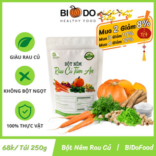  Hạt Nêm Rau Củ Cho Bé Ăn Dặm - Bí Đỏ Food - Bột Nêm Chay Ngưu Bàng 