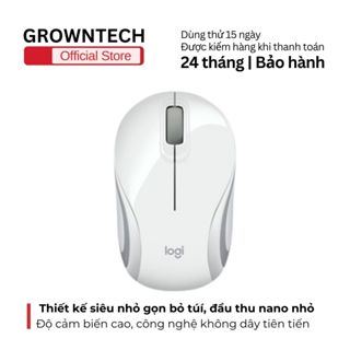 Chuột Không Dây Mini Logitech M187 Nhỏ Gọn Tương Thích Laptop PC Led RGB Gaming 8000DPI